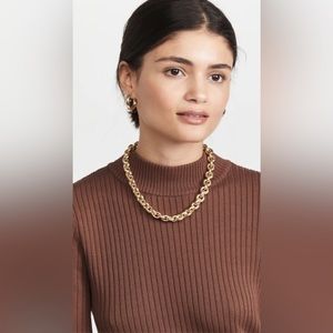 I.MAGNIN Chocolate Cashmere Sweater Size L